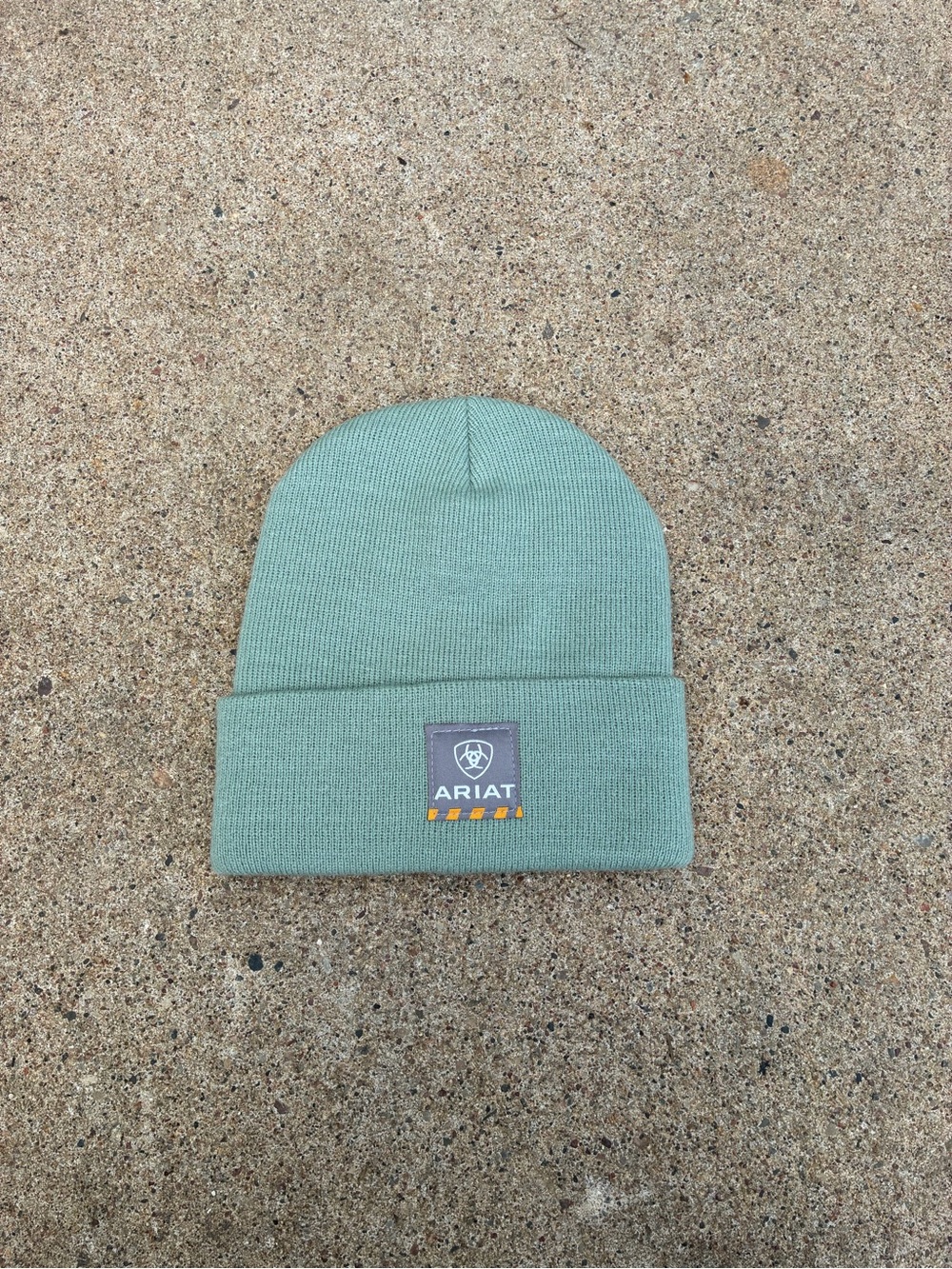 Ariat womans Mint Green Cuffed Knit Beanie